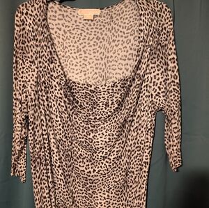 Leopard Print Women's Top
